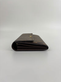 Sarah Wallet in Damier Ebene