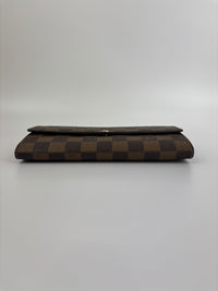 Sarah Wallet in Damier Ebene