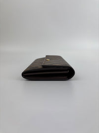 Sarah Wallet in Damier Ebene