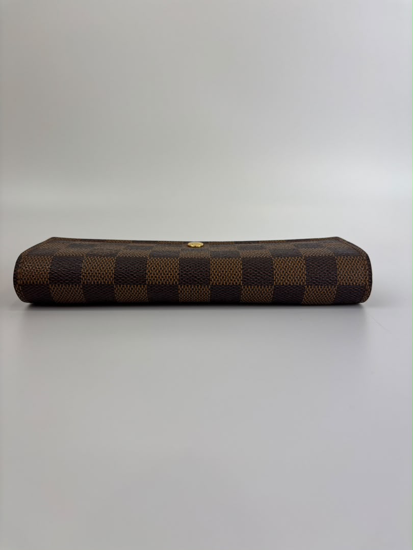 Sarah Wallet in Damier Ebene