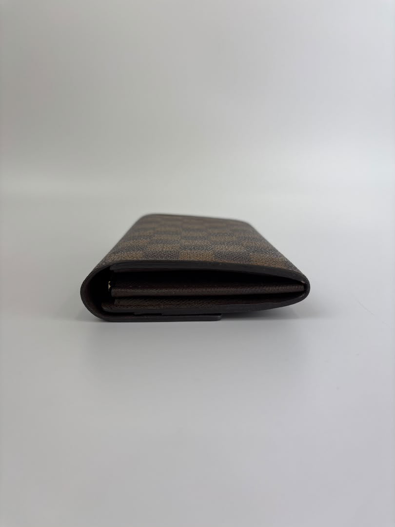 Sarah Wallet in Damier Ebene