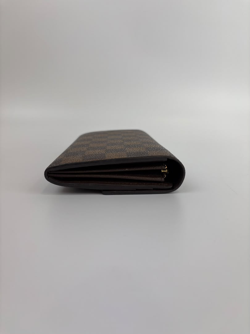 Sarah Wallet in Damier Ebene