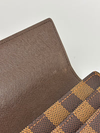 Sarah Wallet in Damier Ebene