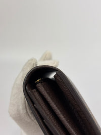 Sarah Wallet in Damier Ebene