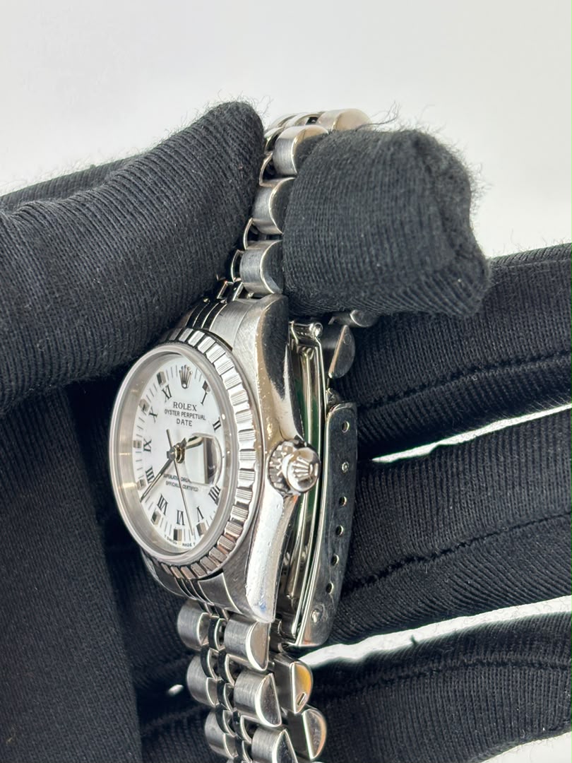 Lady-Datejust 26 White Roman 69174