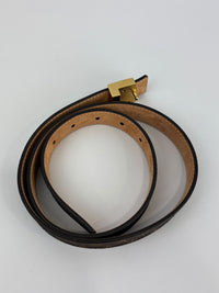 Mini Monogram 25mm LV Initiales Belt Size 80