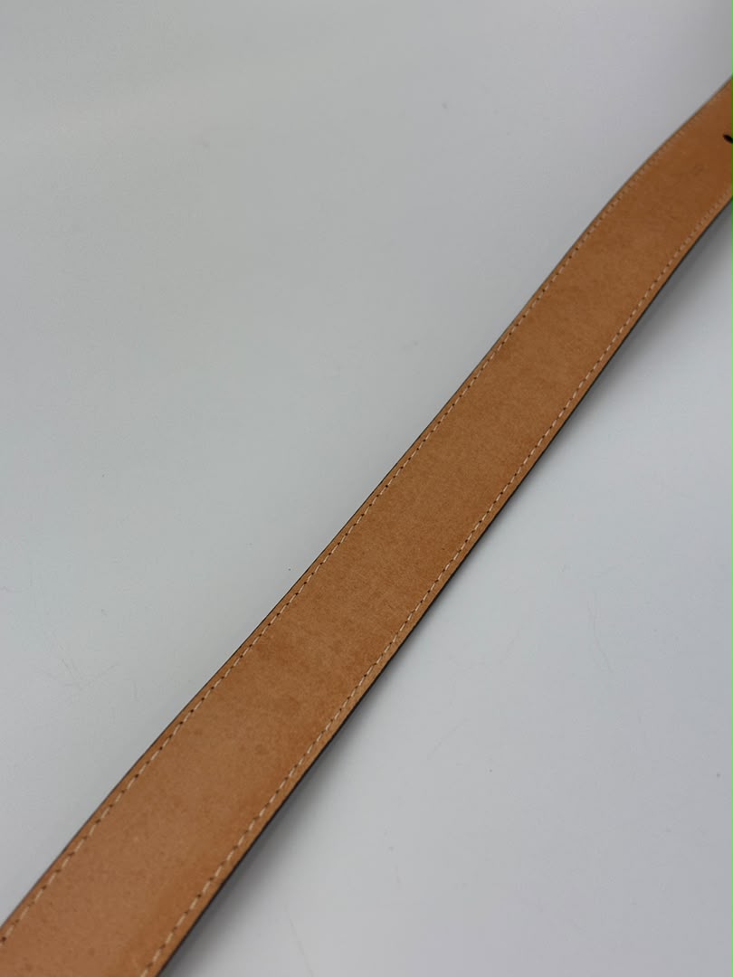Mini Monogram 25mm LV Initiales Belt Size 80