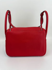Lindy 26 Rouge Casaque Clemence Leather PHW