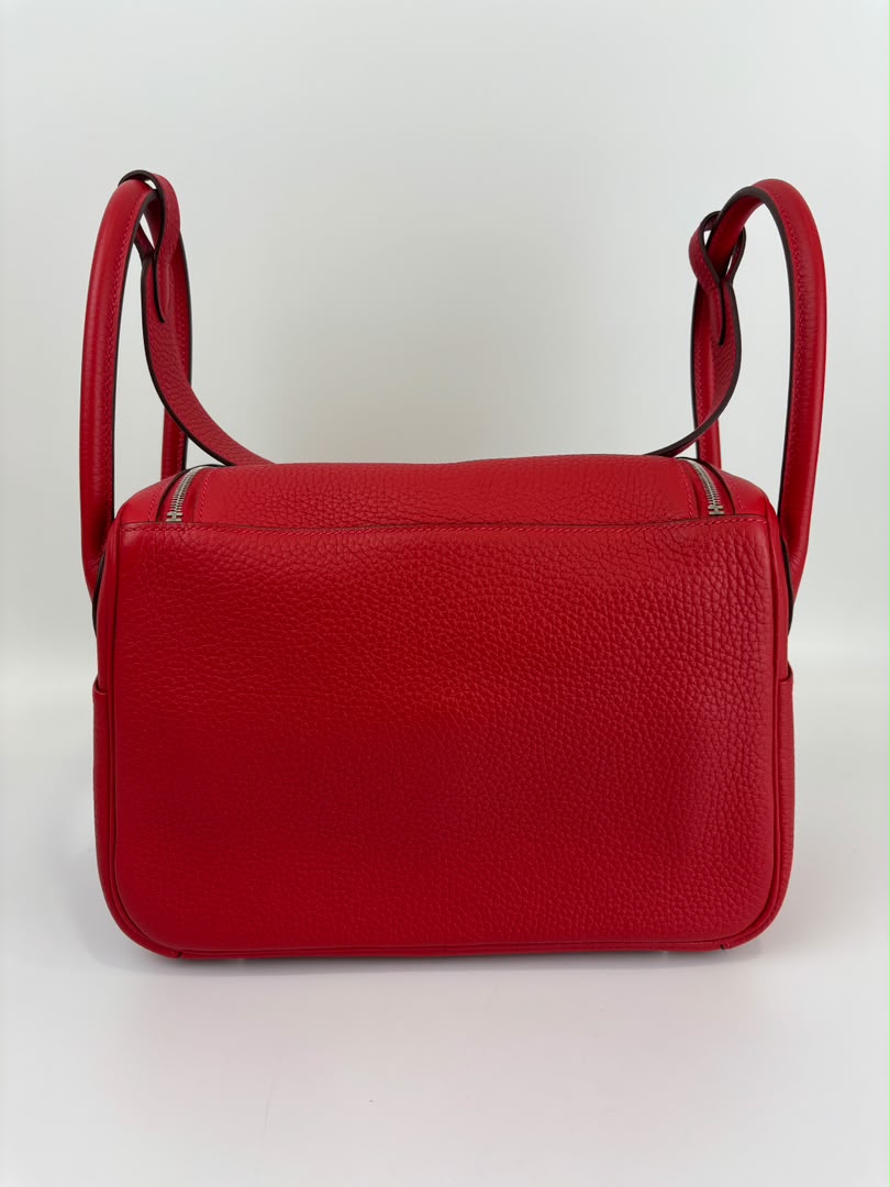 Lindy 26 Rouge Casaque Clemence Leather PHW