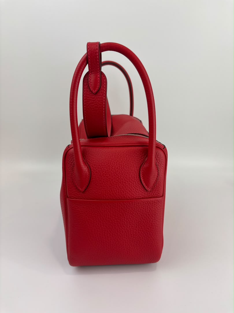 Lindy 26 Rouge Casaque Clemence Leather PHW