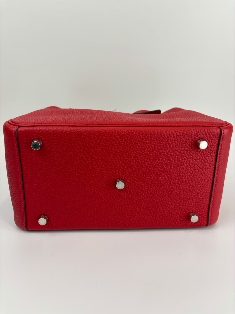 Lindy 26 Rouge Casaque Clemence Leather PHW