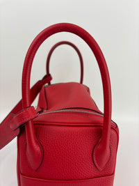 Lindy 26 Rouge Casaque Clemence Leather PHW