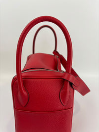 Lindy 26 Rouge Casaque Clemence Leather PHW