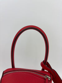 Lindy 26 Rouge Casaque Clemence Leather PHW