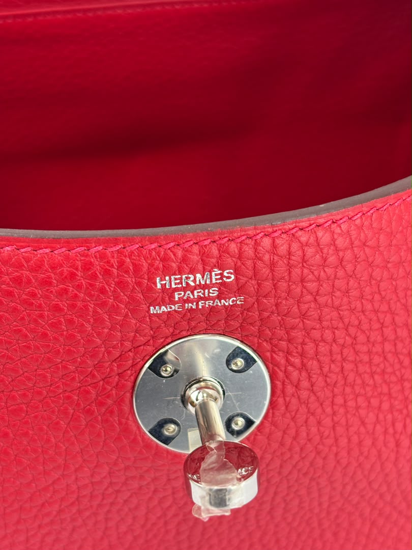 Lindy 26 Rouge Casaque Clemence Leather PHW