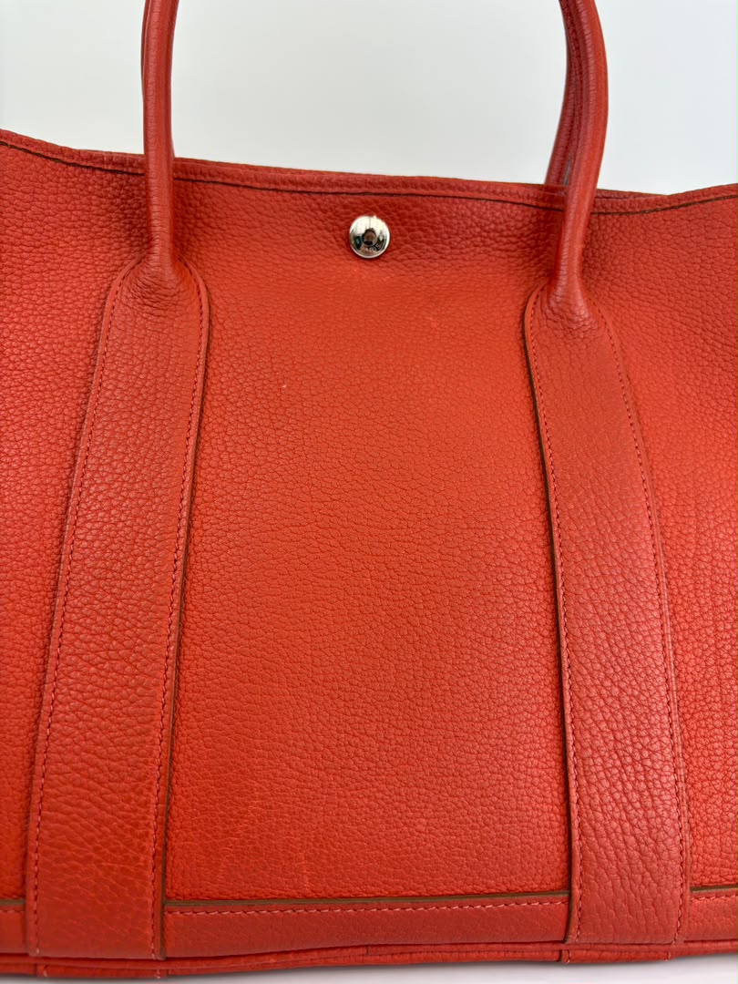 Garden Party 36 Tote Sanguine Negonda Leather
