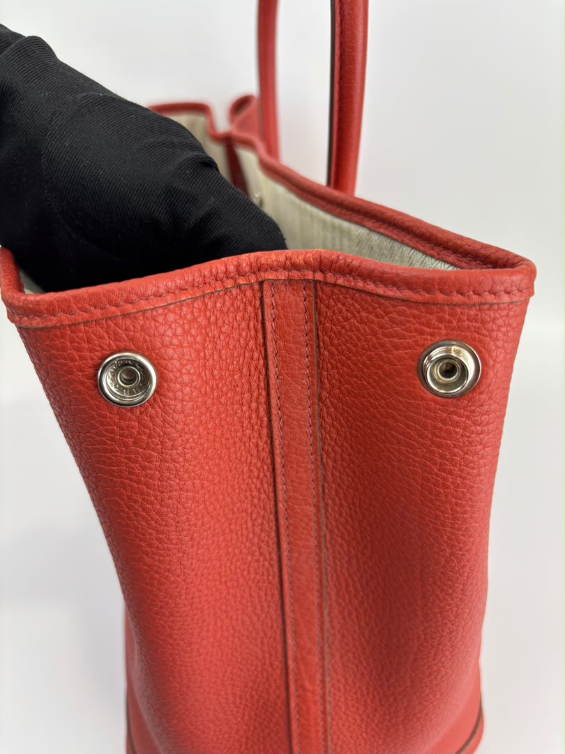 Garden Party 36 Tote Sanguine Negonda Leather