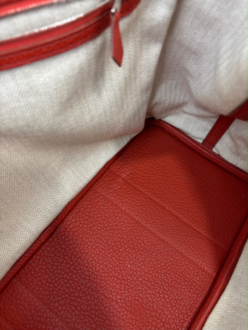 Garden Party 36 Tote Sanguine Negonda Leather