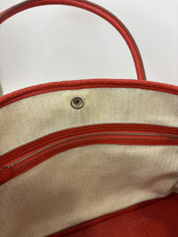 Garden Party 36 Tote Sanguine Negonda Leather