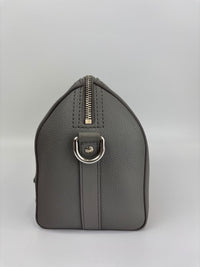 City Keepall Aerogram Gray Grained Calfskin