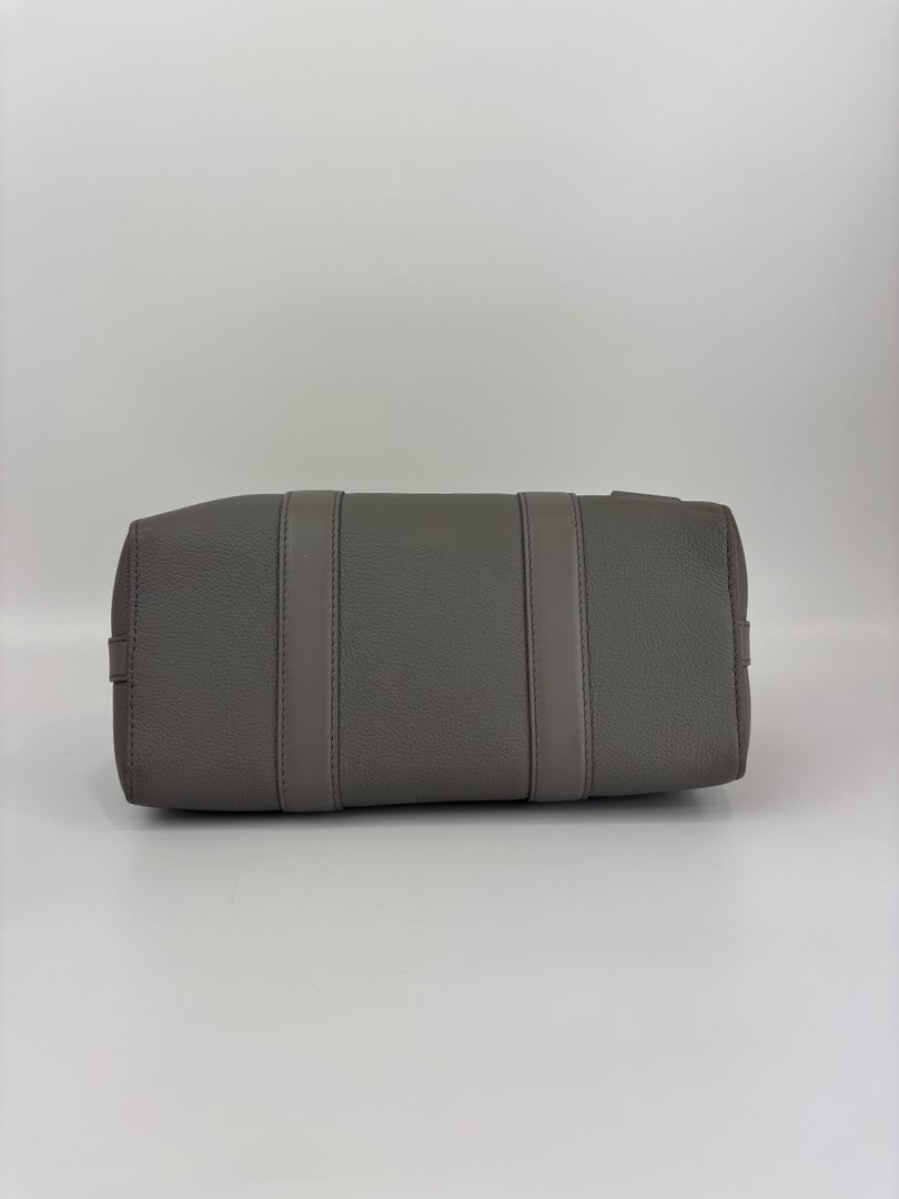 City Keepall Aerogram Gray Grained Calfskin