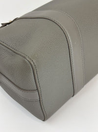 City Keepall Aerogram Gray Grained Calfskin