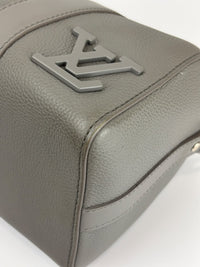 City Keepall Aerogram Gray Grained Calfskin
