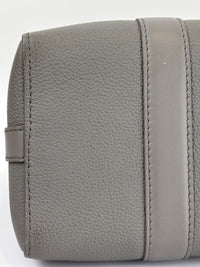 City Keepall Aerogram Gray Grained Calfskin