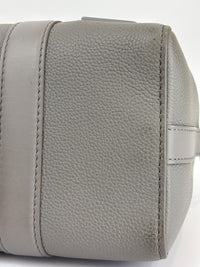 City Keepall Aerogram Gray Grained Calfskin