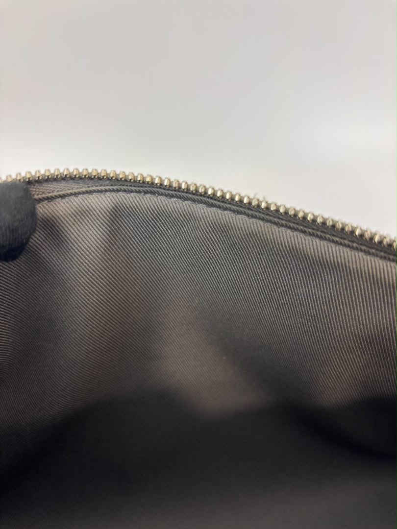 City Keepall Aerogram Gray Grained Calfskin