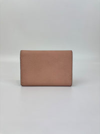 Capucines Compact Wallet in Magnolia Taurillon
