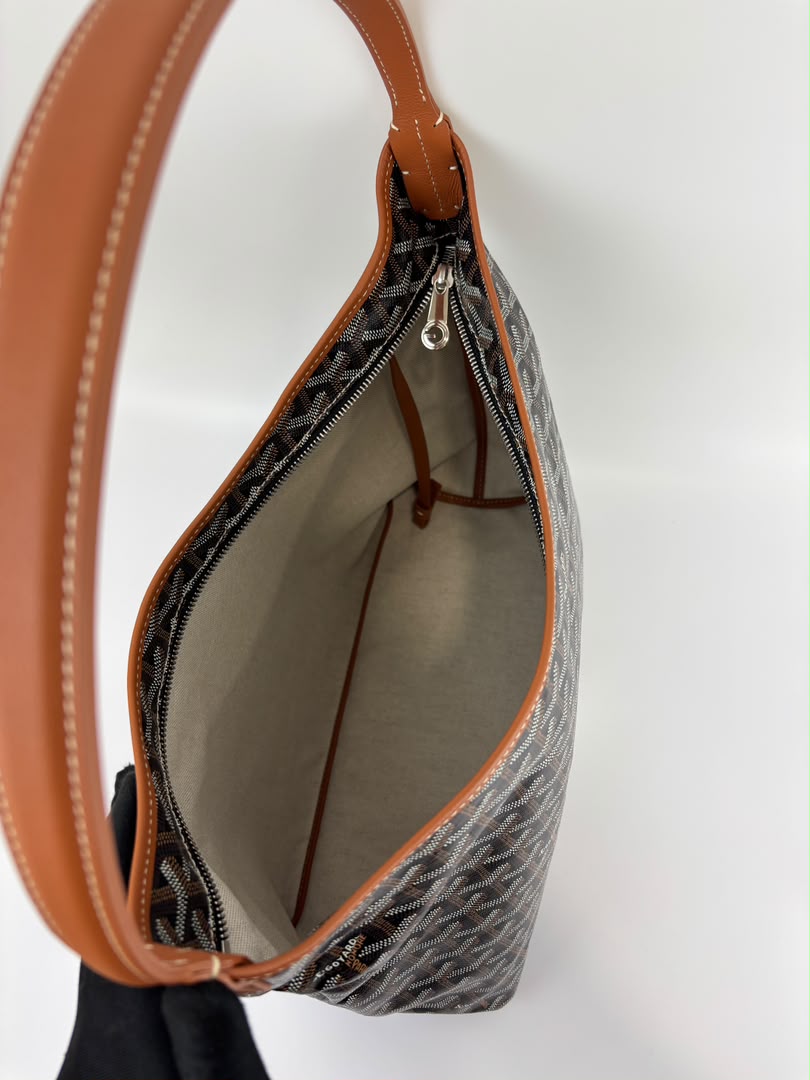 Boheme PM Hobo Black Tan