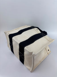 2000s Bora Bora PM Tote in White/Black