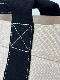 2000s Bora Bora PM Tote in White/Black