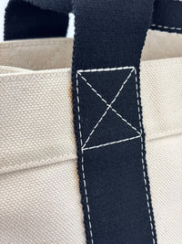 2000s Bora Bora PM Tote in White/Black