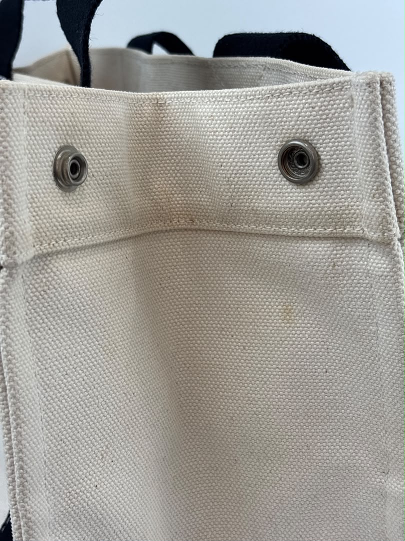 2000s Bora Bora PM Tote in White/Black