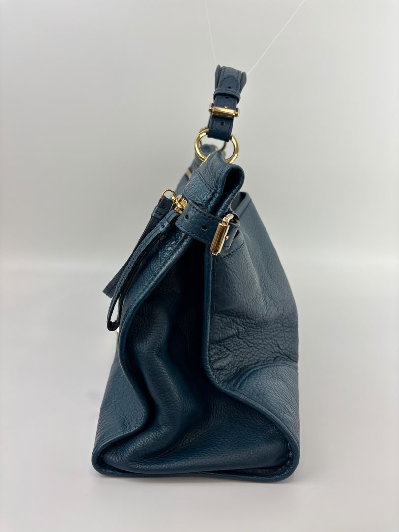 FW2011 Taylor Oversized Satchel Dark Teal