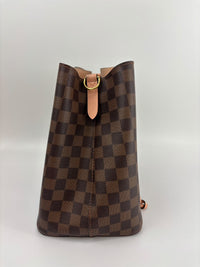 Damier Ebene Neonoe MM Venus Pink
