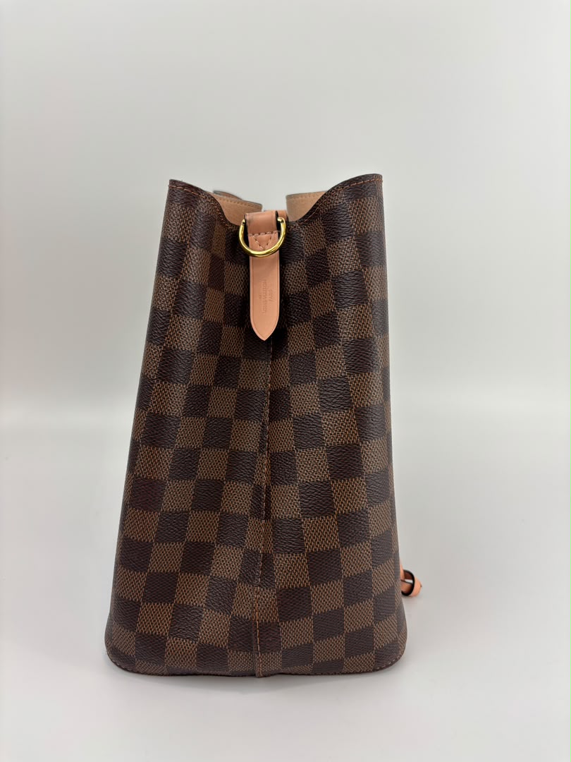 Damier Ebene Neonoe MM Venus Pink