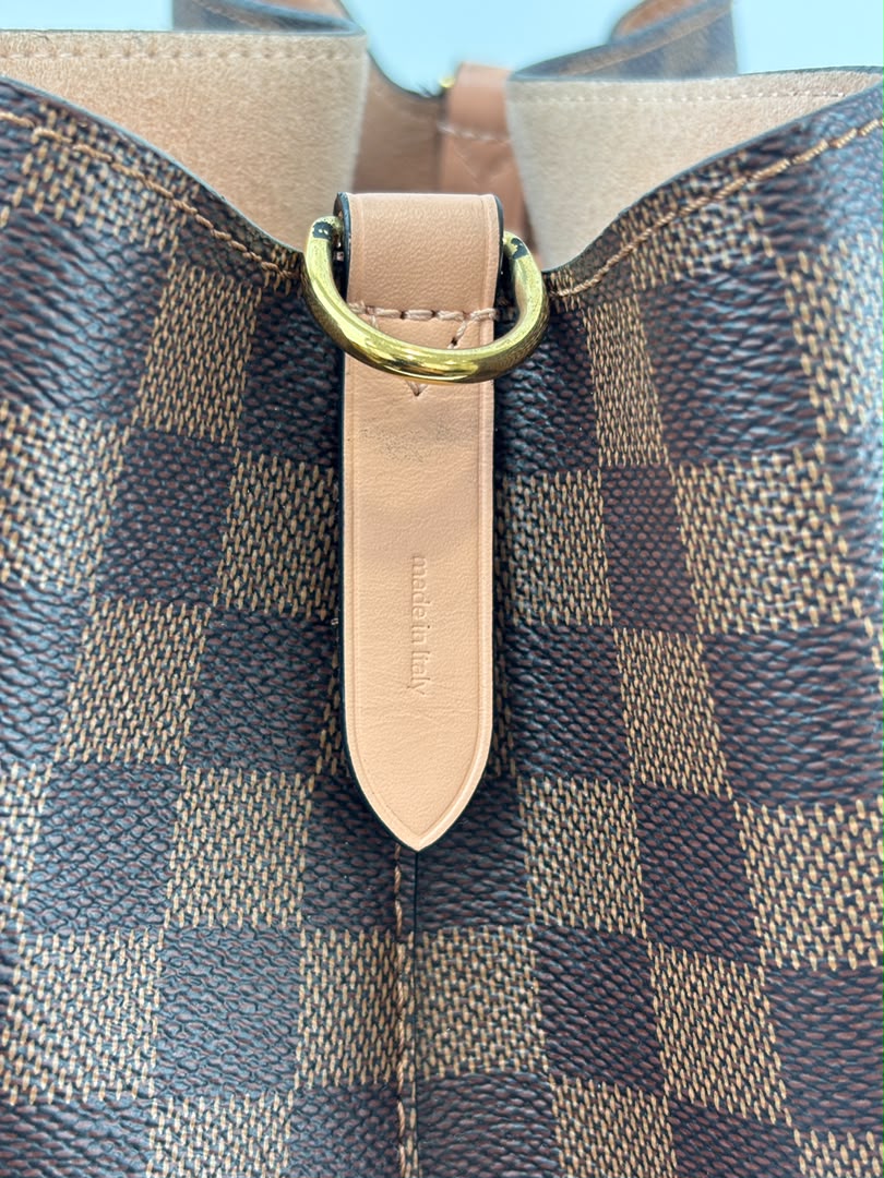 Damier Ebene Neonoe MM Venus Pink