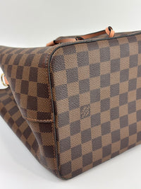 Damier Ebene Neonoe MM Venus Pink