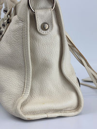 Metallic Edge City S Ivory Chevre SHW
