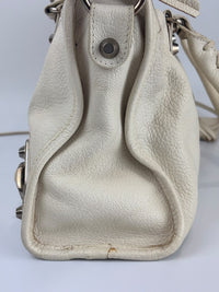 Metallic Edge City S Ivory Chevre SHW