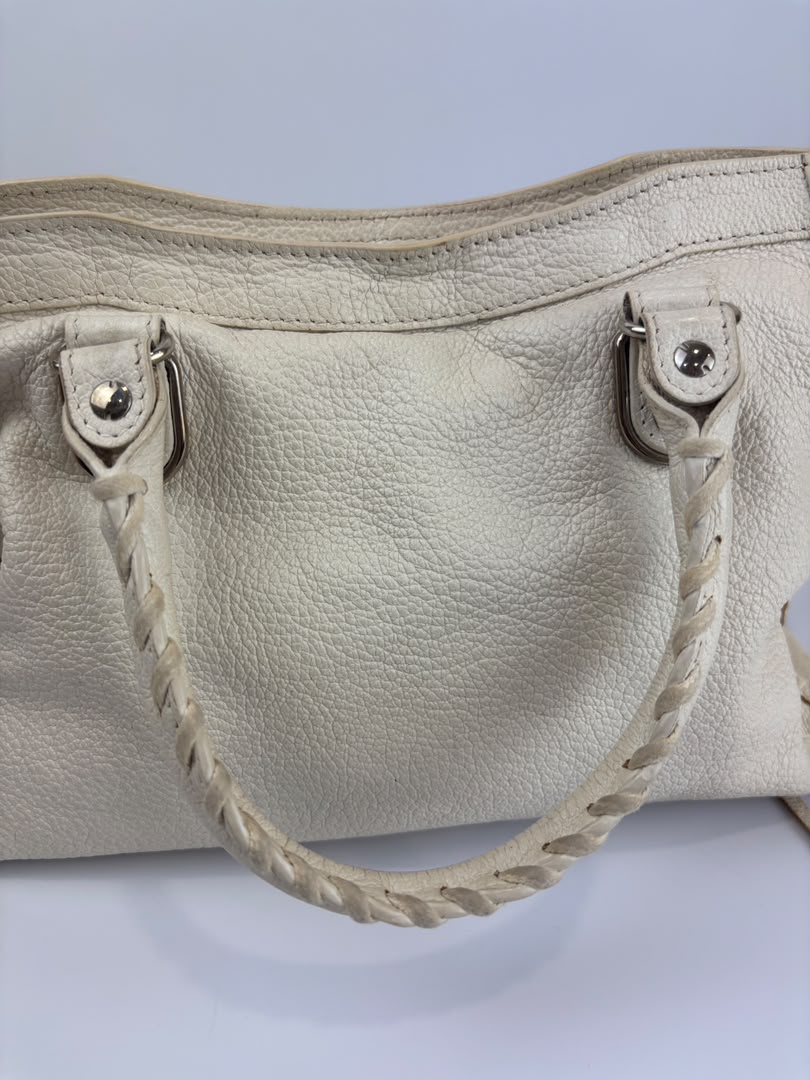Metallic Edge City S Ivory Chevre SHW