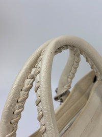 Metallic Edge City S Ivory Chevre SHW