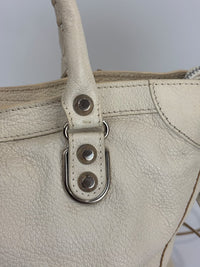 Metallic Edge City S Ivory Chevre SHW