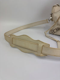 Metallic Edge City S Ivory Chevre SHW