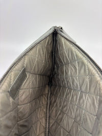 Small O Case Iridescent Silver Lambskin RHW