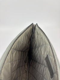 Small O Case Iridescent Silver Lambskin RHW