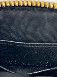 Lady Dior Call'in Dior Phone Holder in Black Cannage Lambskin